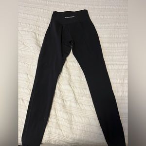 Alphalete alphalux leggings with crossed waist band